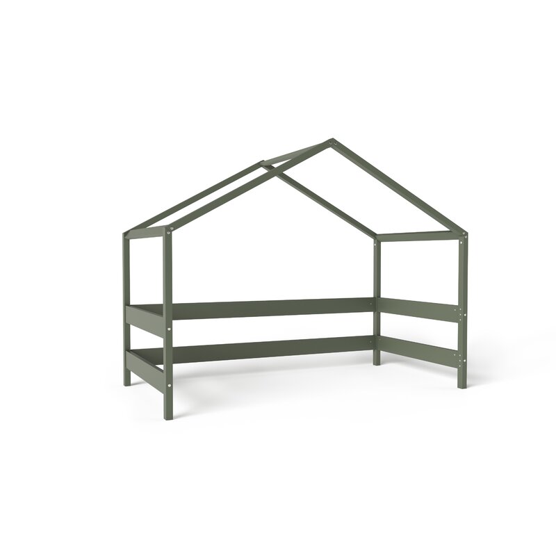 Pat YappyHytte Bed Verde Transformabil Casuta Joaca - imagine 5