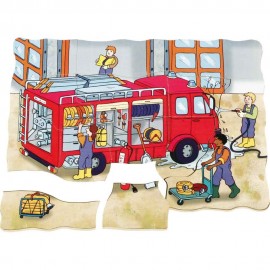 Puzzle Stratificat Beleduc Brigada de Pompieri - imagine 4