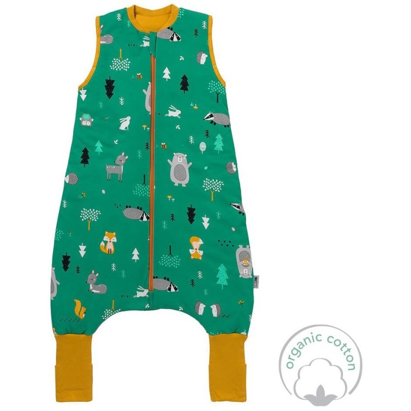 Sac de dormit Woodland Animals cu picioruse - imagine 4