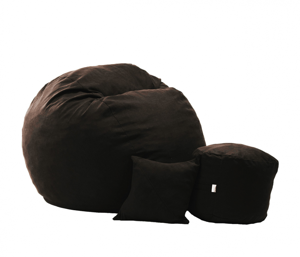 Fotoliu Pufrelax King Size Dark Chocolate - imagine 6