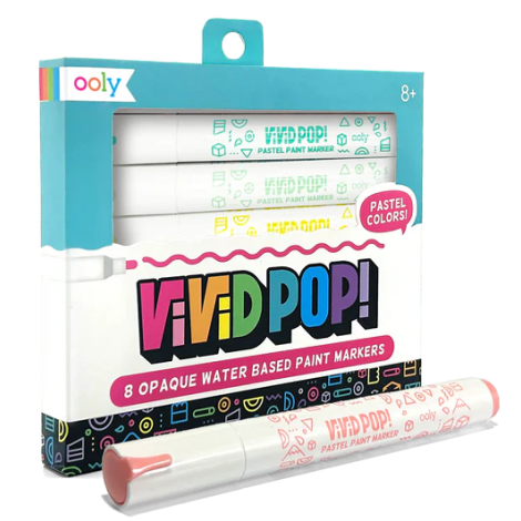 Carioci Vivid Pop! Ooly 8 Culori Pastel - imagine 6