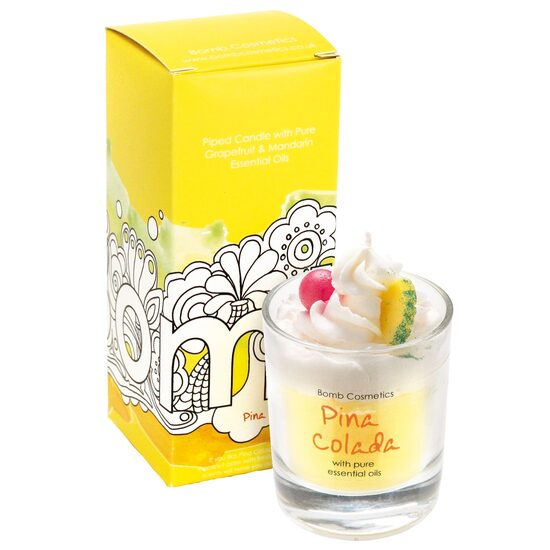 Lumanare Pina Colada Bomb Cosmetics 160g Vegan - imagine 8
