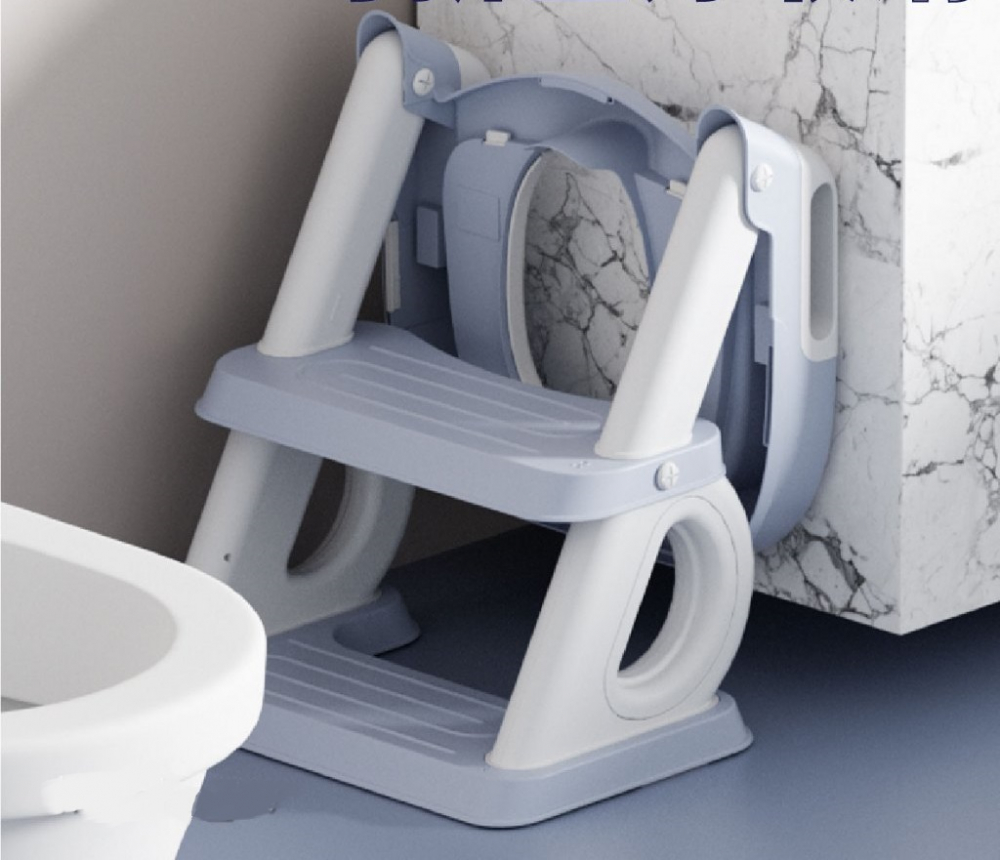 Reductor Toaleta Little Mom Blue Pliabil - imagine 4