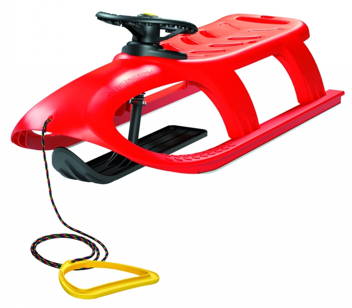 Sanie Bullet Control Rosie cu Volan Prosperplast