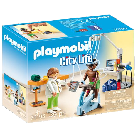 Playmobil Terapeut Fizic - Set Jucărie Medicală