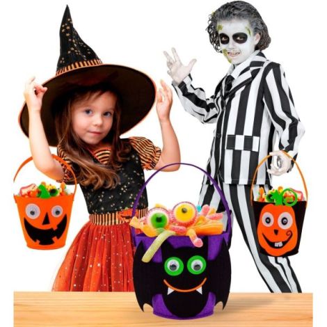 Geanta Liliac Halloween Widmann pentru Copii - imagine 2