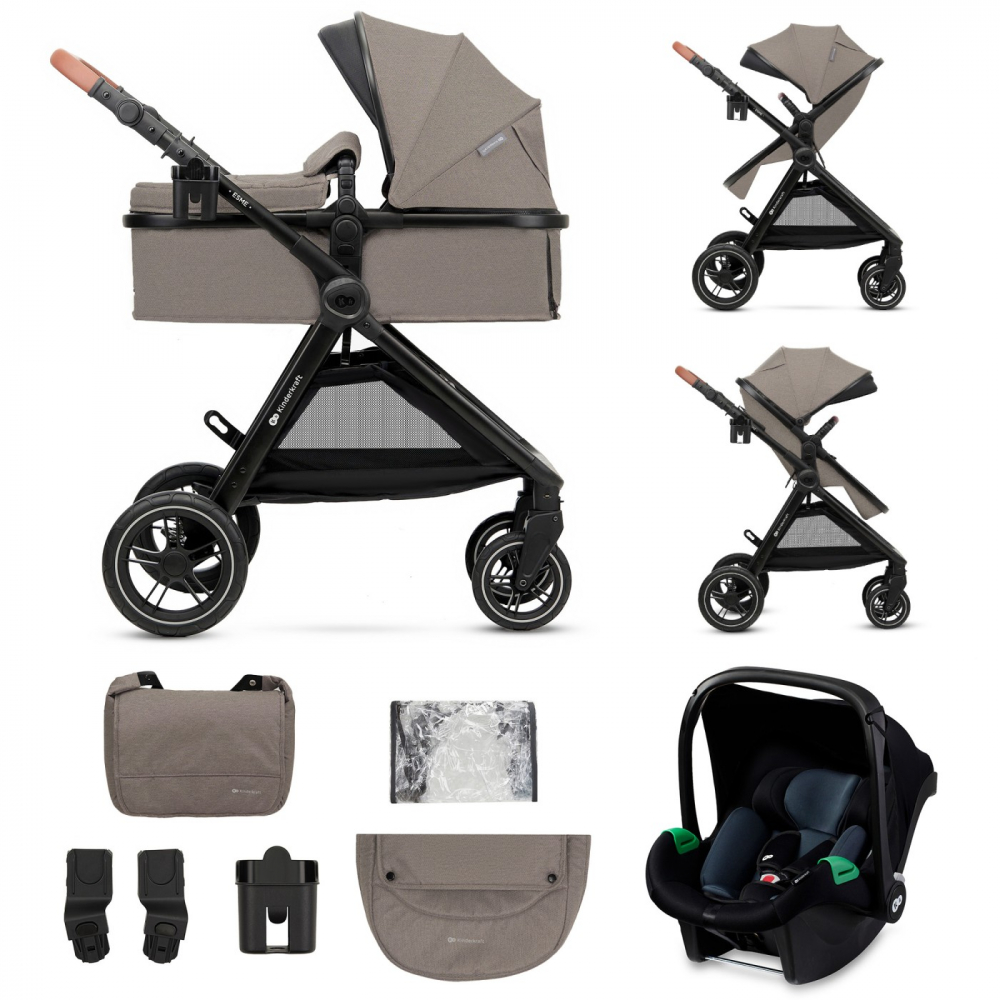 Kinderkraft Esme 3 in 1 - Carucior Premium Reversibil - imagine 9