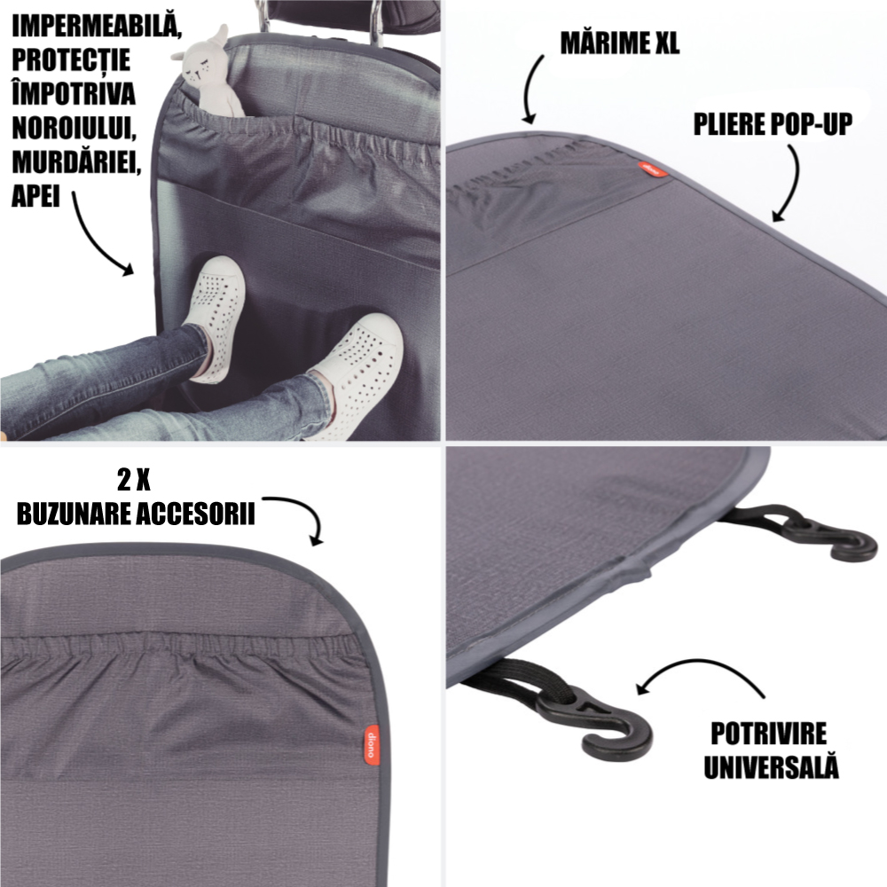 Diono Stuff N Scuff XL - Protector cu Organiser
