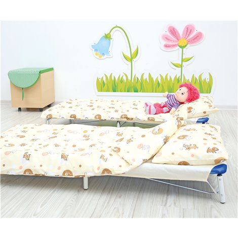 Lenjerie Pat 5 Piese Moje Bambino Pets Ocru - imagine 2