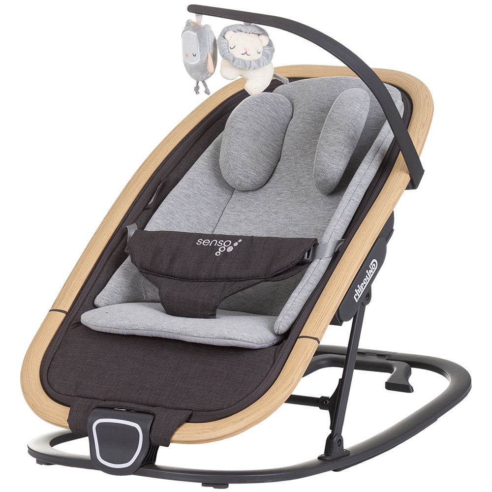 Chipolino Senso Cloud Wood - Scaun balansoar reglabil - imagine 5