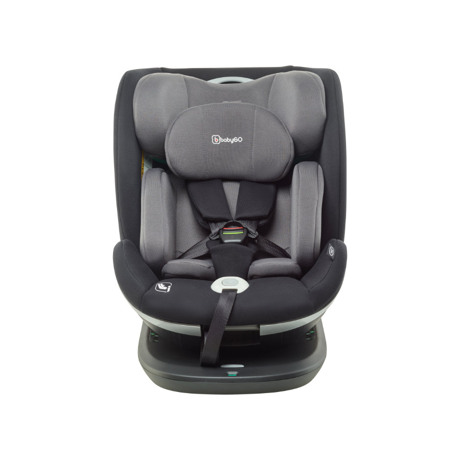 Scaun auto BabyGo Grow Up 360 Black 0-36 kg i-Size - imagine 8