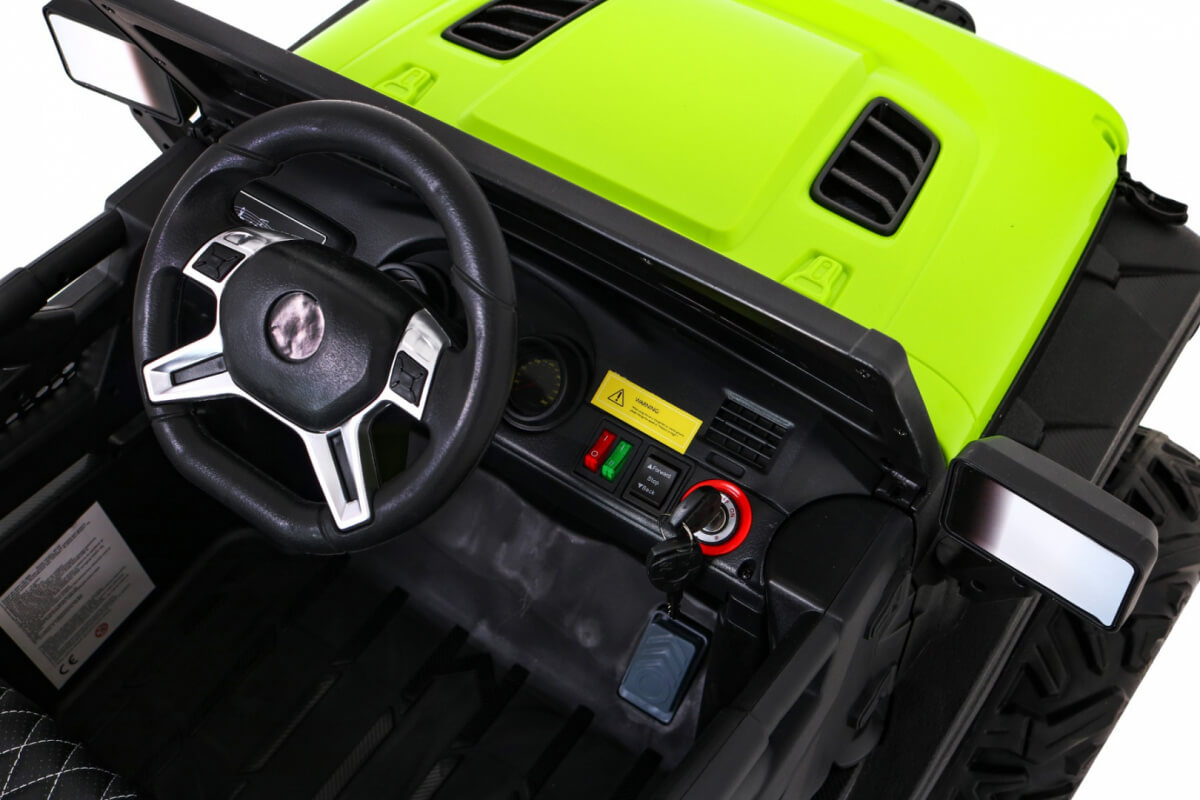 Mașinuță Electrică OFF-ROAD 4X4 Verde | Autokids - imagine 7