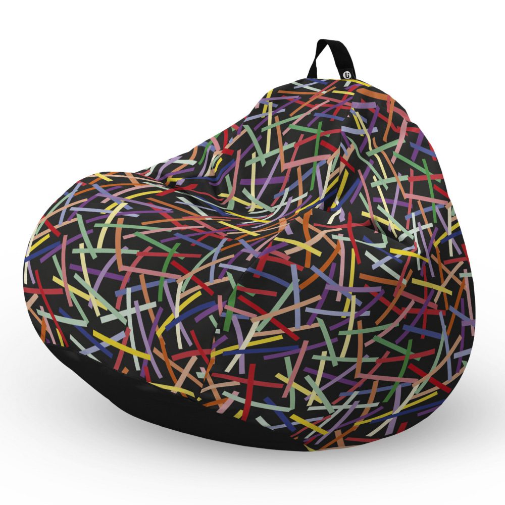 Fotoliu Puf Updeco Confetti, Model Para L - imagine 5