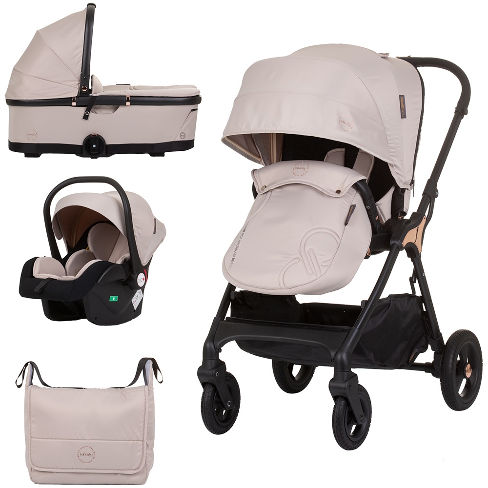 Chipolino Infinity 3 in 1, Carucior Macadamia i-Size - imagine 8