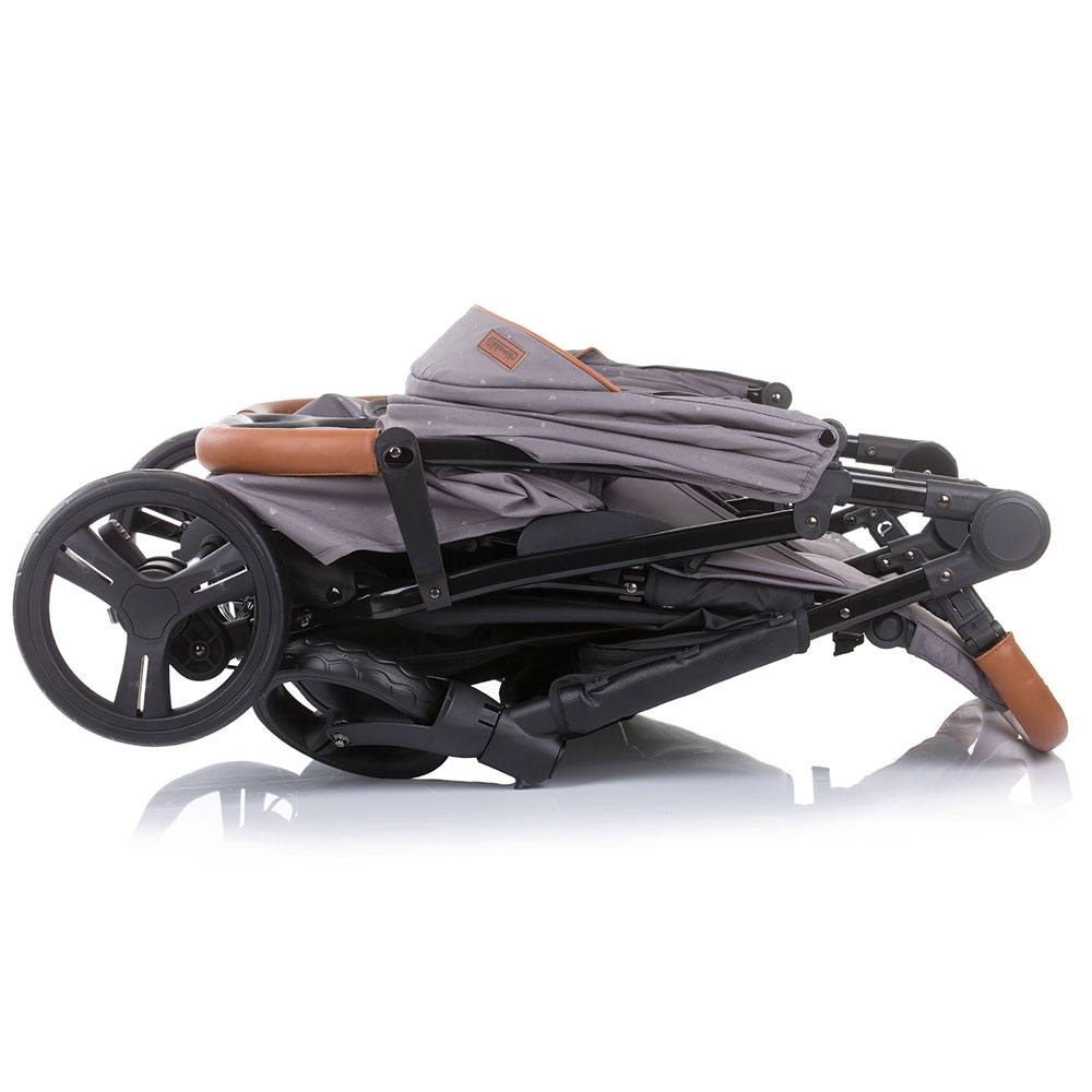 Carucior Gemeni Chipolino Passo Doble Platinum - imagine 5