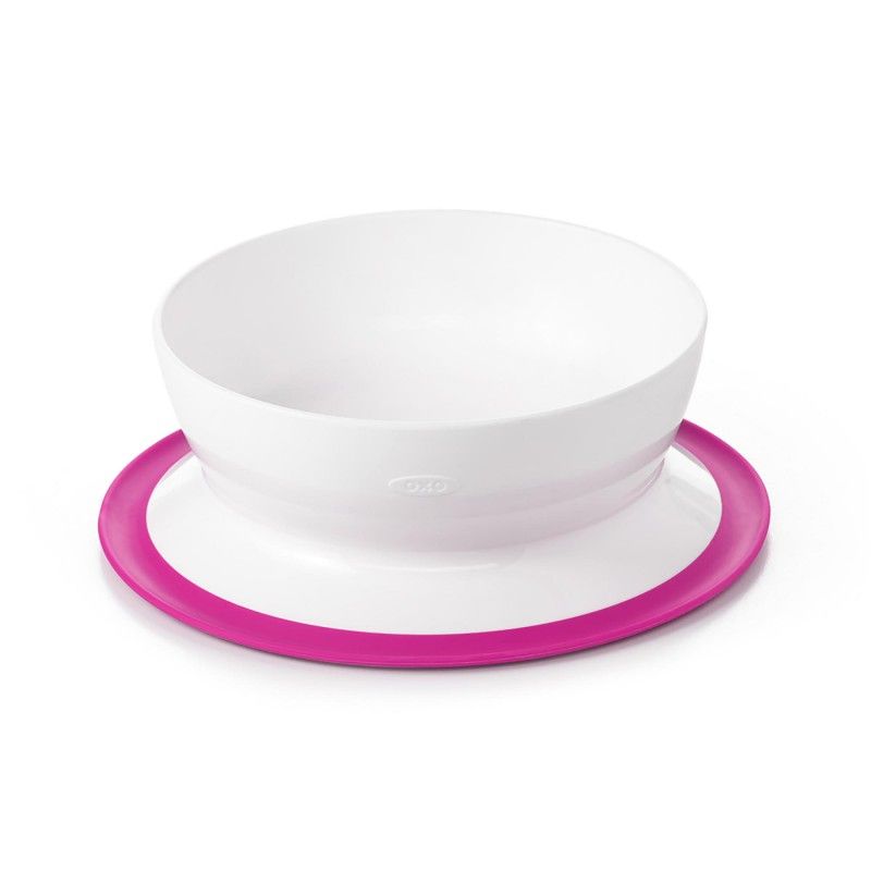 Castron cu fixare prin suctione OXO Tot Roz - imagine 4