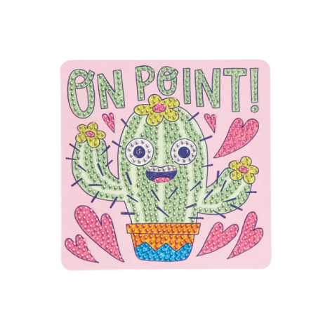 Ooly Mini Atelier DIY Diamante Cactus Creativ - imagine 3