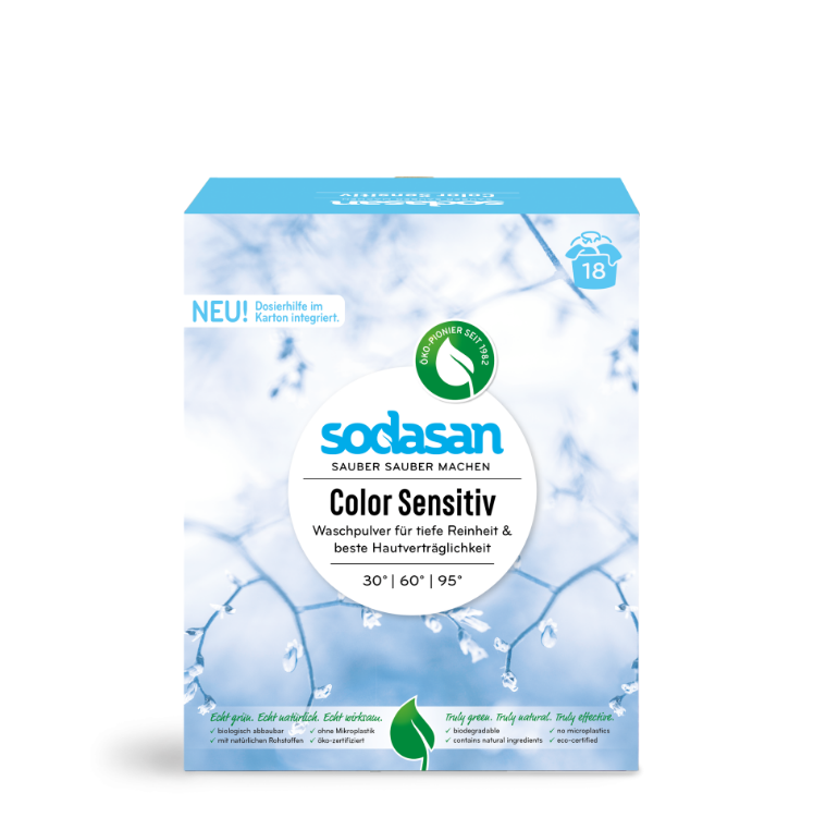 Detergent Praf Bio Sodasan Confort-Sensitiv 1010g