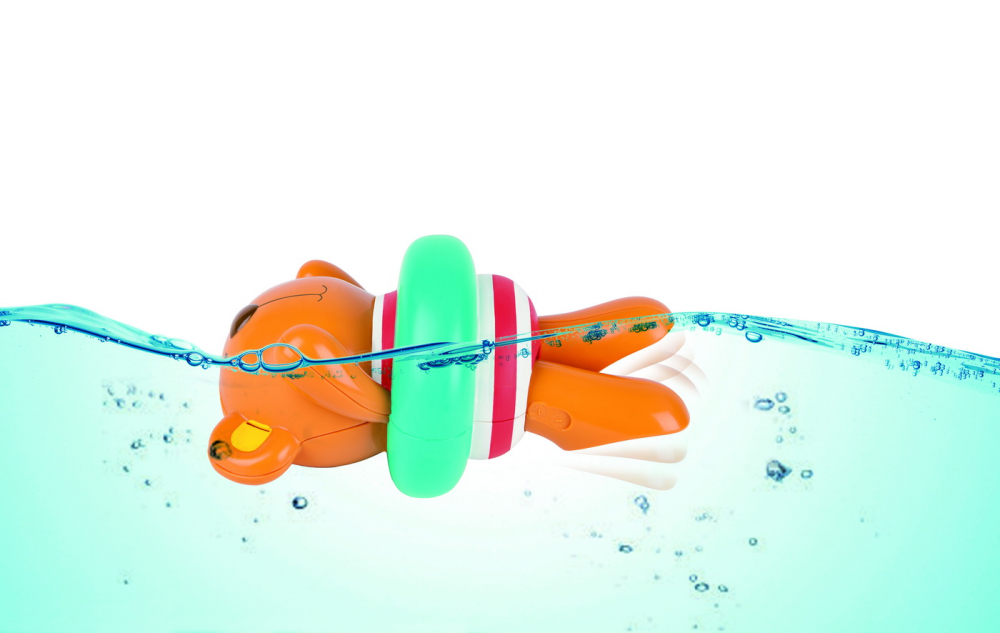 Jucarie baie Hape Teddy inotatorul vesel - imagine 4