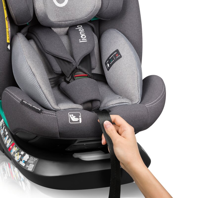 Scaun Auto Lionelo Bastiaan One i-Size Gri 4in1