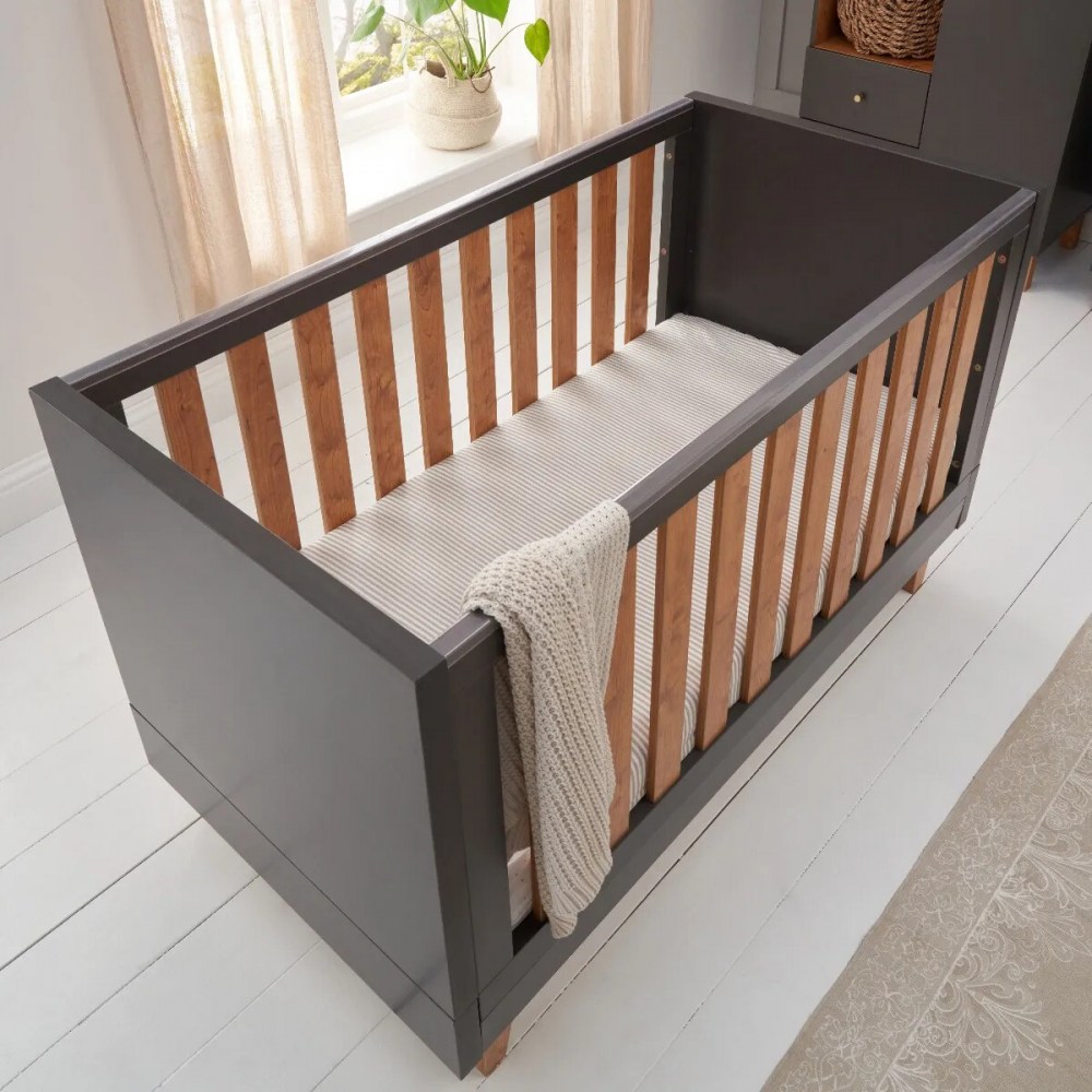 Patut Evolutiv 3 in 1 Tutti Bambini Como, Gri, Lemn - imagine 3