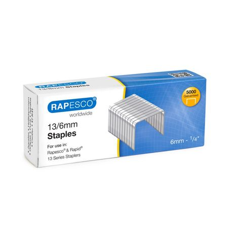 Capse 13/6 Rapesco, 5000 bucati