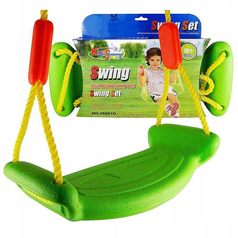 Leagan Verde Malplay pentru Copii - Distracție Sigură - imagine 5