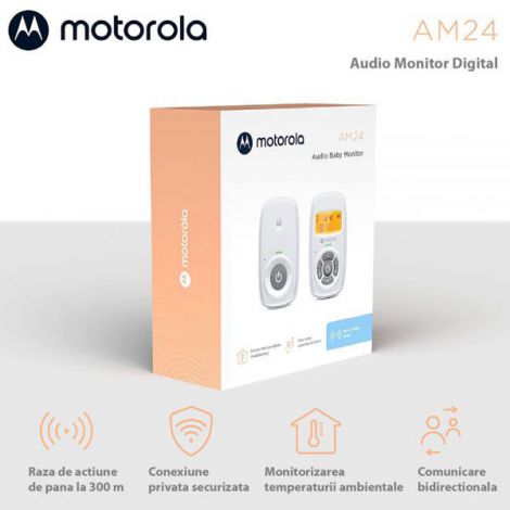 Monitor Audio Motorola AM24, DECT, 300m - imagine 4