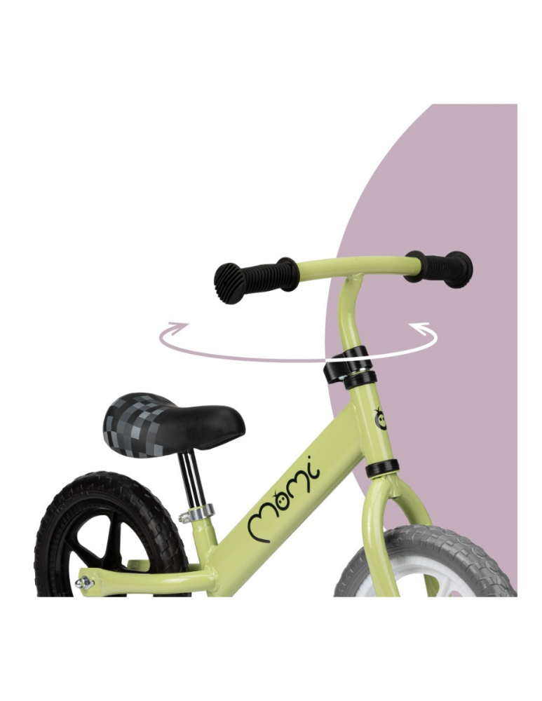Bicicletă Echilibru Momi Fleet Green | Ușoară - imagine 5