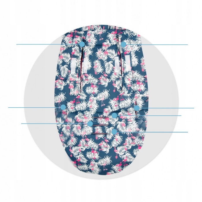 Sac Dormit Ricokids Elmi Confort Flamingo - imagine 5