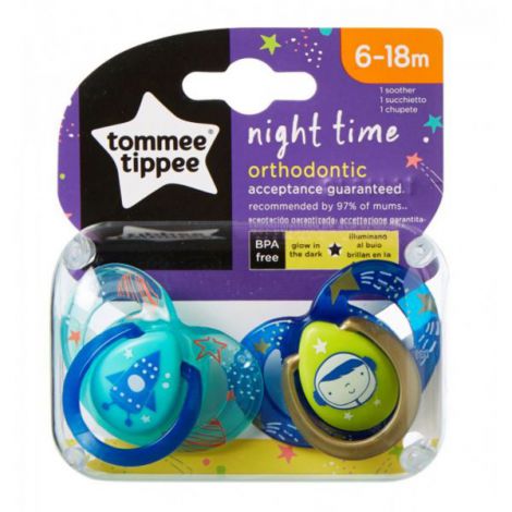 Suzete Ortodontice Tommee Tippee 6-18 Luni, 2 buc