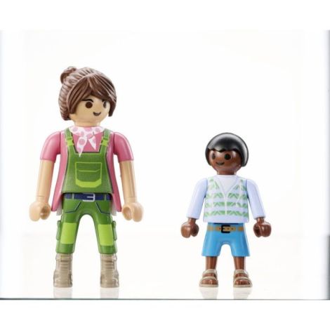 Playmobil Set Fermier cu Copil și Vițel - imagine 5