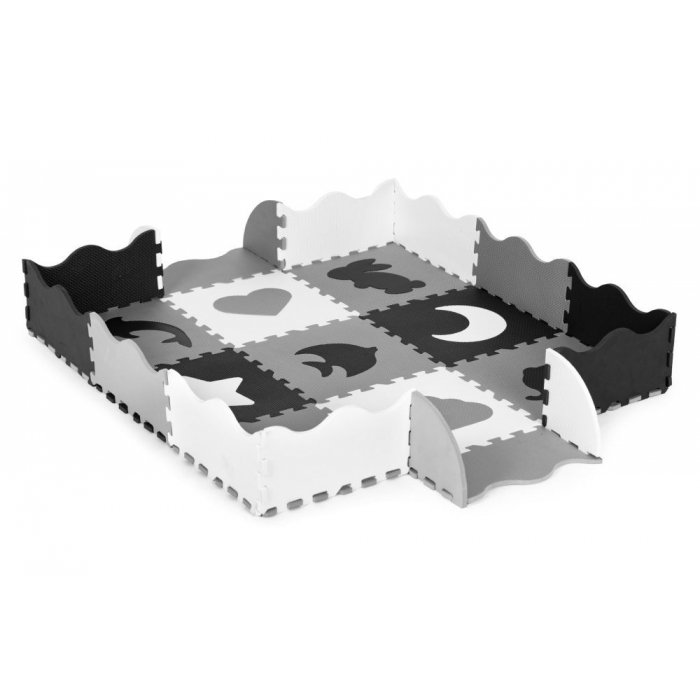 Salteluta joaca Ecotoys Puzzle, 25 elemente, ECOEVA015 - imagine 8