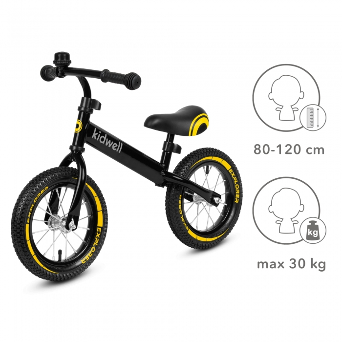 Kidwell Cruzer Explorer Black - Ușoară 3.5kg - imagine 4