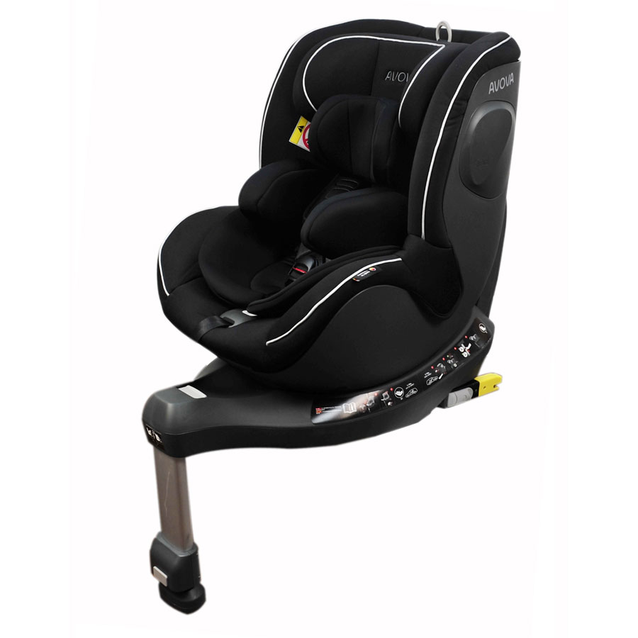 Avova Sperber-Fix i-Size Pearl Black - imagine 2