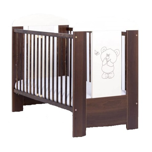 Patut copii Drewex Bear Wenge, design modern - imagine 6