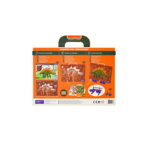Joc Magnetic Educativ Stegosaurus Mieredu - imagine 2