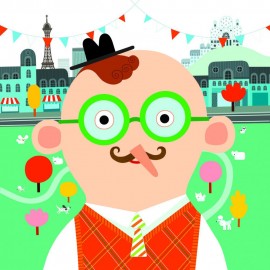 Joc creativ portrete Djeco, 4 ani+ - imagine 2