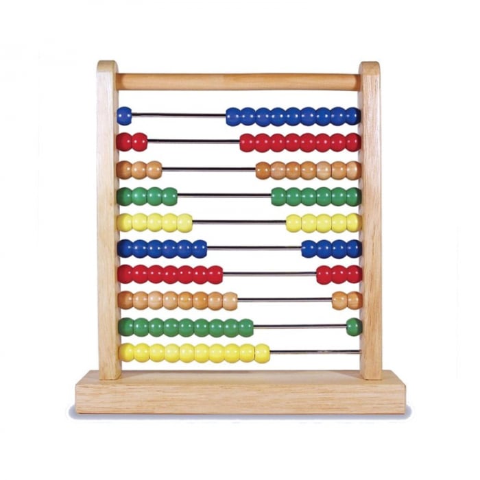 Numărătoare Melissa & Doug - Calculator Lemn Educațional