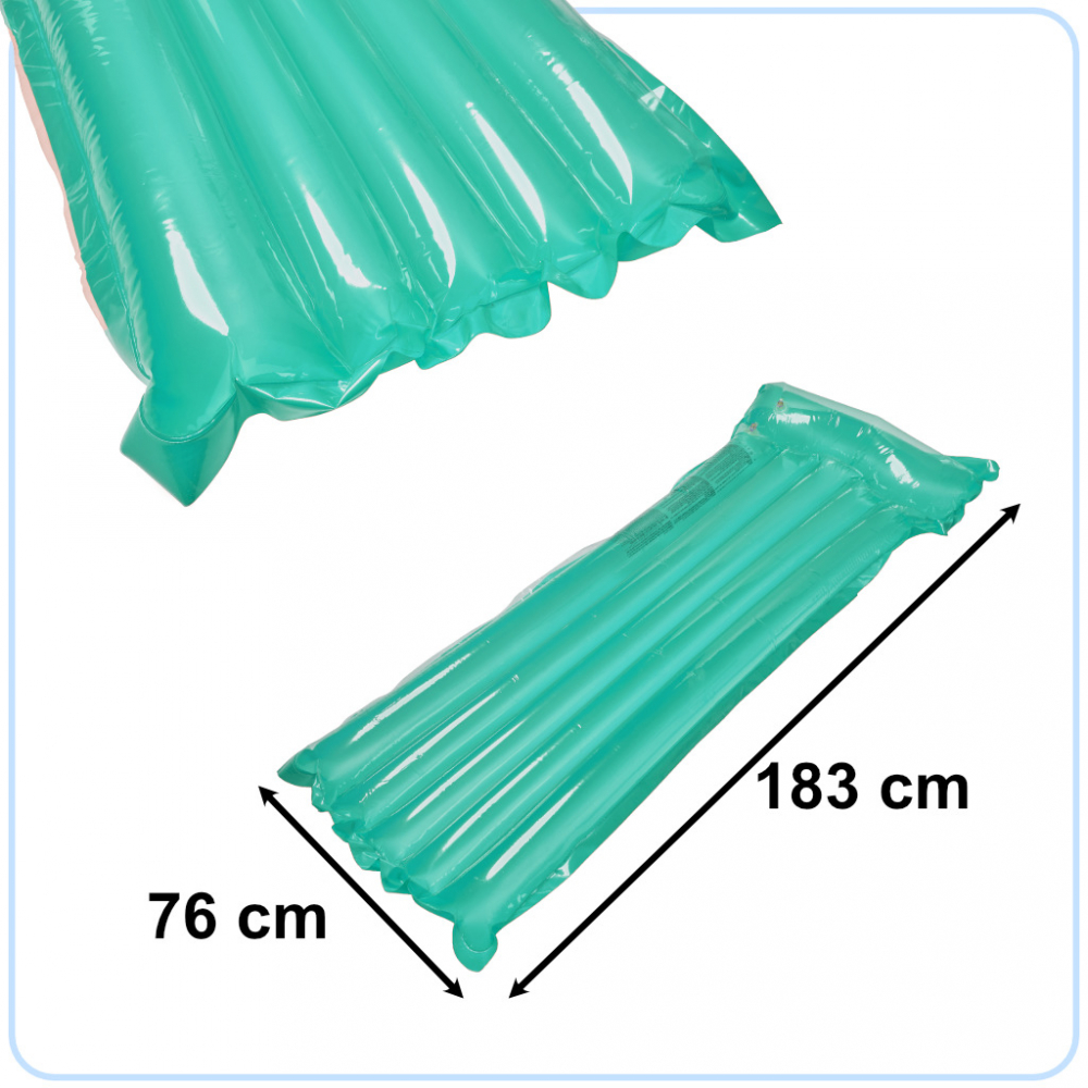 Saltea gonflabilă Bestway Turquoise, 183x76 cm - imagine 6