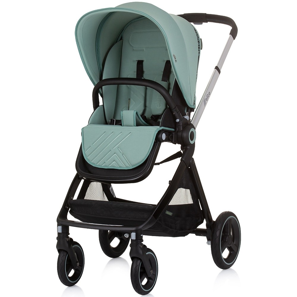 Carucior Chipolino Elite 3 in 1 Pastel Green i-Size - imagine 8