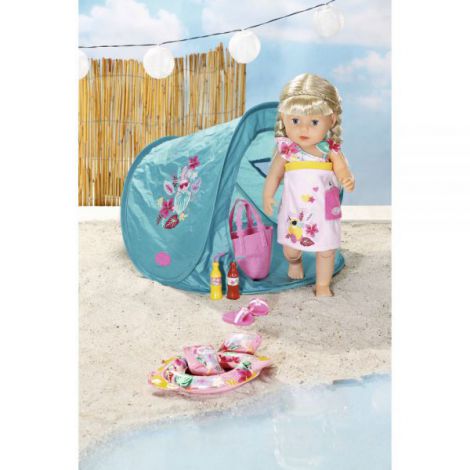 Set Plajă BABY born cu Cort și Accesorii Zapf - imagine 11