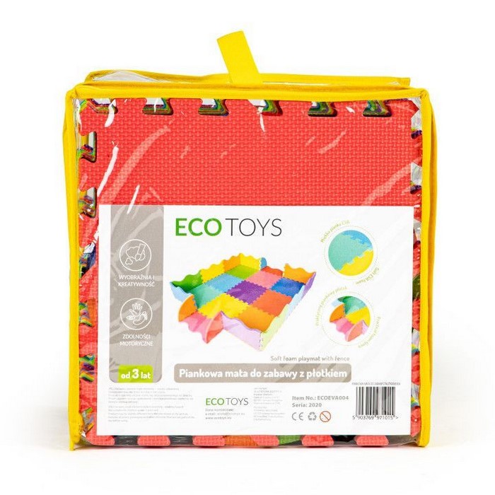 Salteluta Puzzle Ecotoys | Siguranta si Joaca - imagine 3