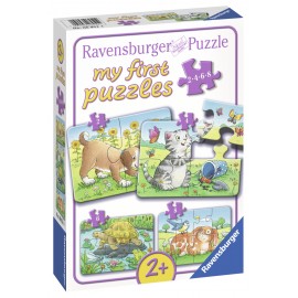 Puzzle Animale Ravensburger | Primul meu puzzle 2468 piese