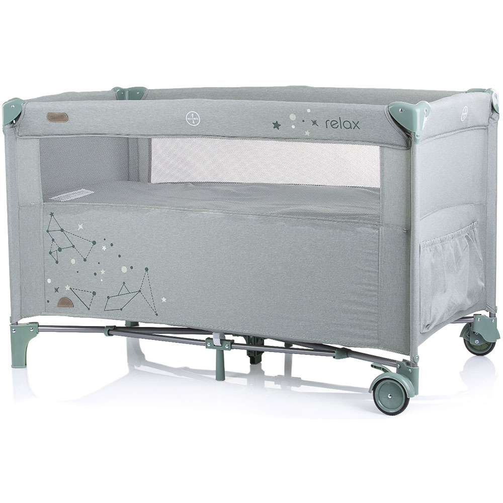 Patut pliabil Chipolino Relax cu laterala culisanta - imagine 3