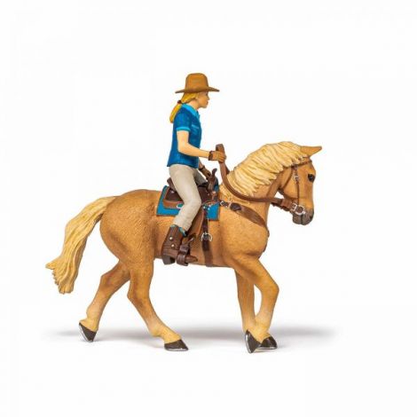 Papo Cowgirl & Cal - Joc Creativ - imagine 3