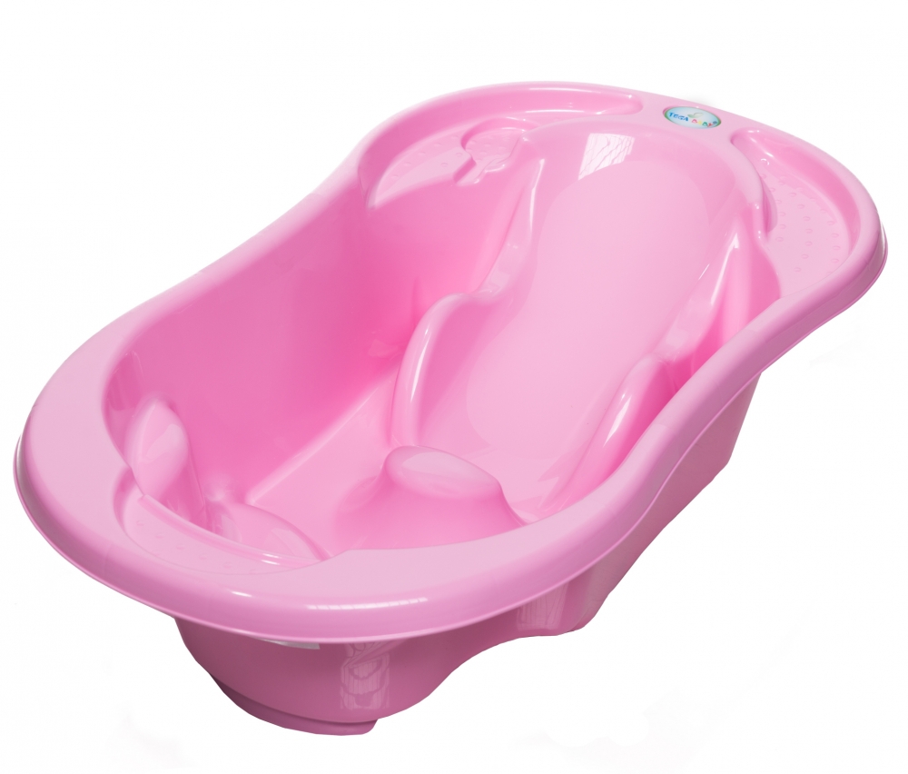 Set Cadita Anatomica Tega Baby Roz Deschis - imagine 2