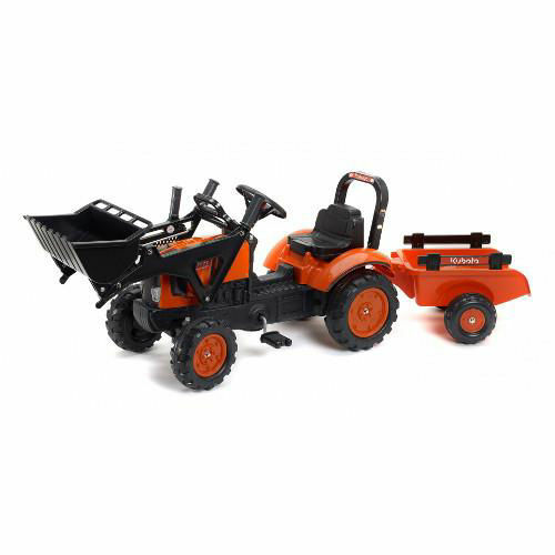 Tractor Falk cu Remorcă și Excavator - imagine 4