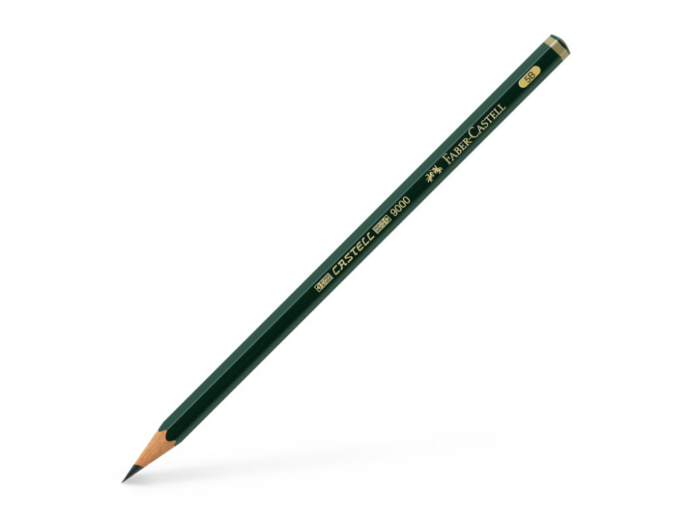 Creion Grafit 5B Faber-Castell Castell 9000