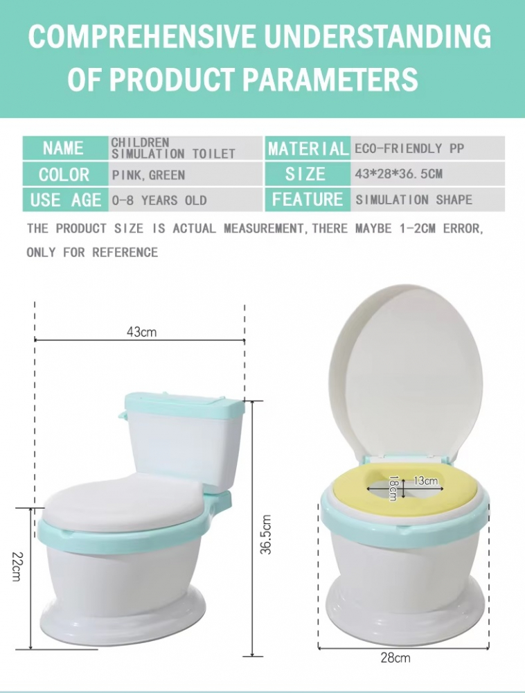 Olita Little Mom Smart Potty Pro Pink - Design realist - imagine 8